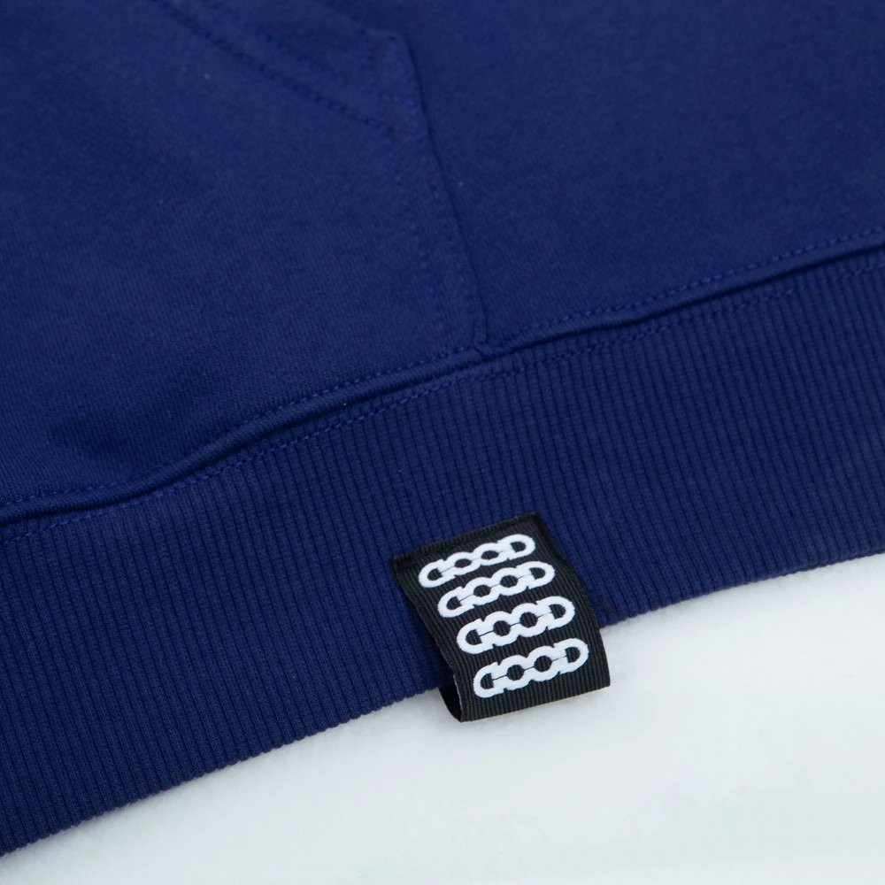 LOVE IS GOOD Brand Hoodie Black - 8