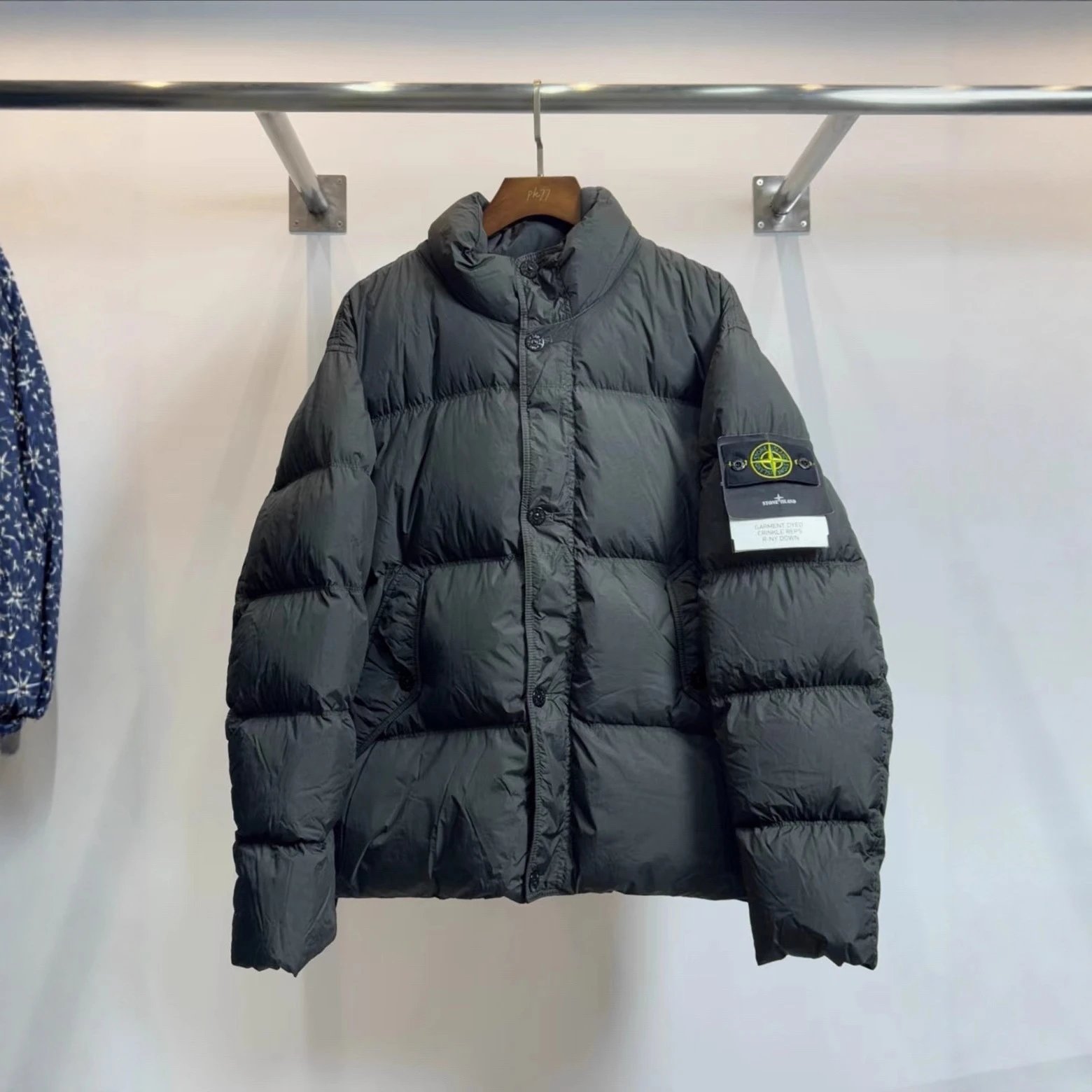 Stone Island Black Puffer Jacket