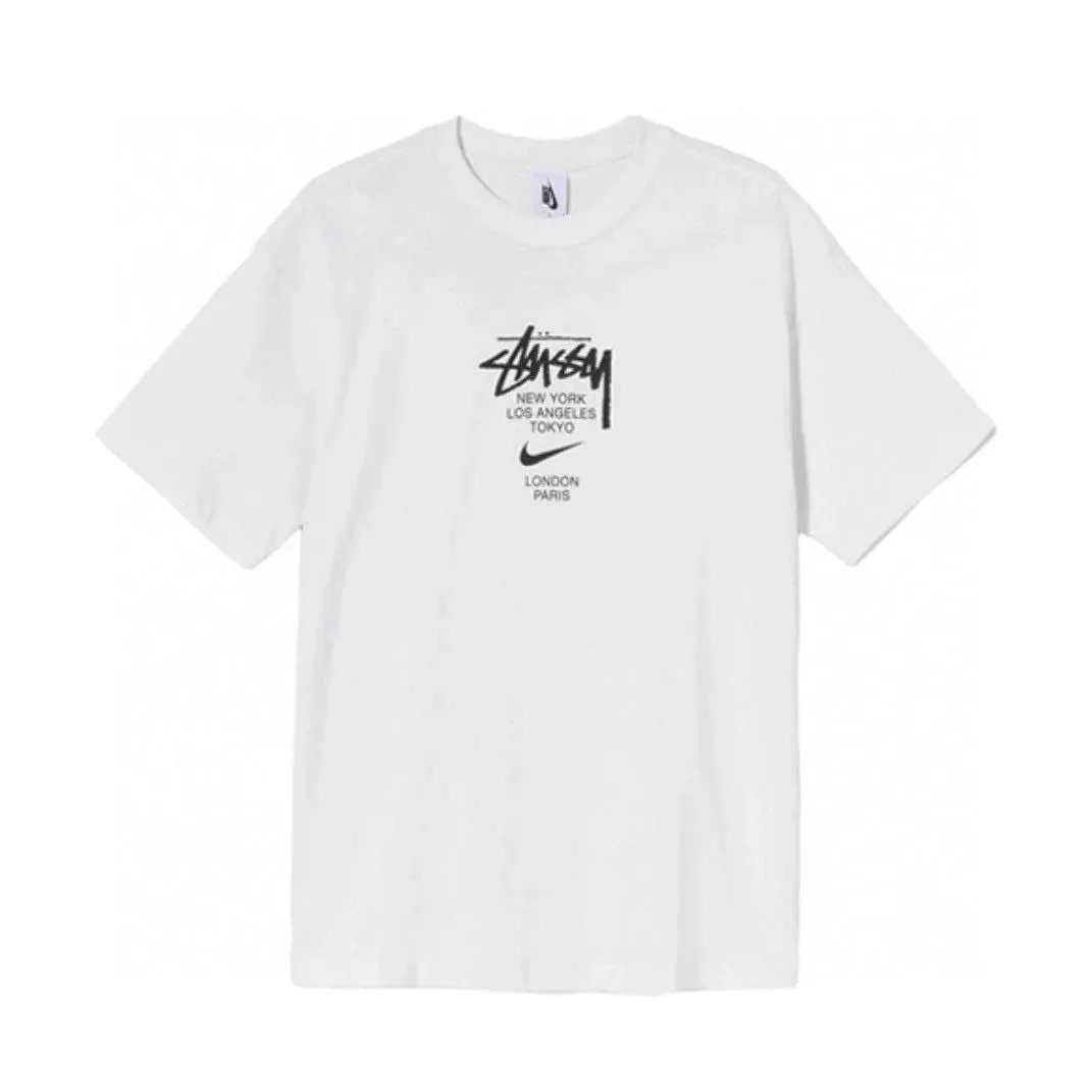 Stussy White Short Sleeve T-Shirt