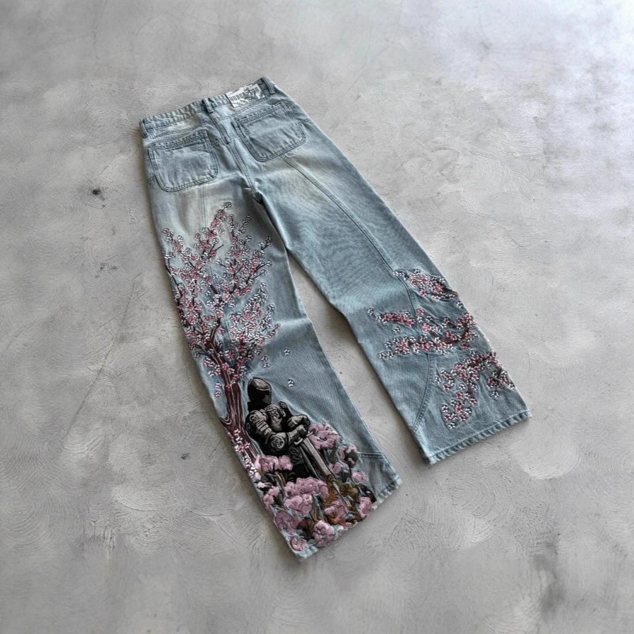 Light Blue Embroider
