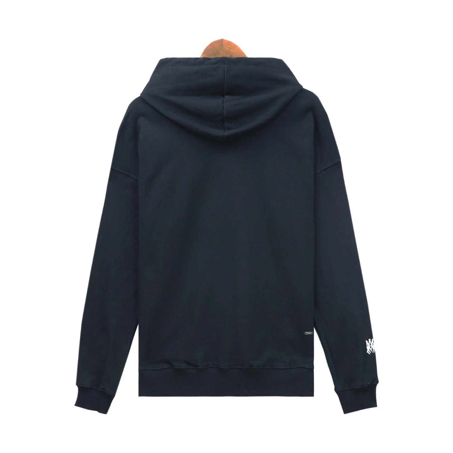Amiri Logo Embroidered Hoodie Navy - 9