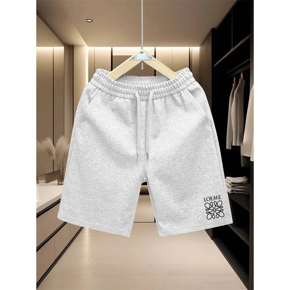 Loewe Grey Casual Shorts