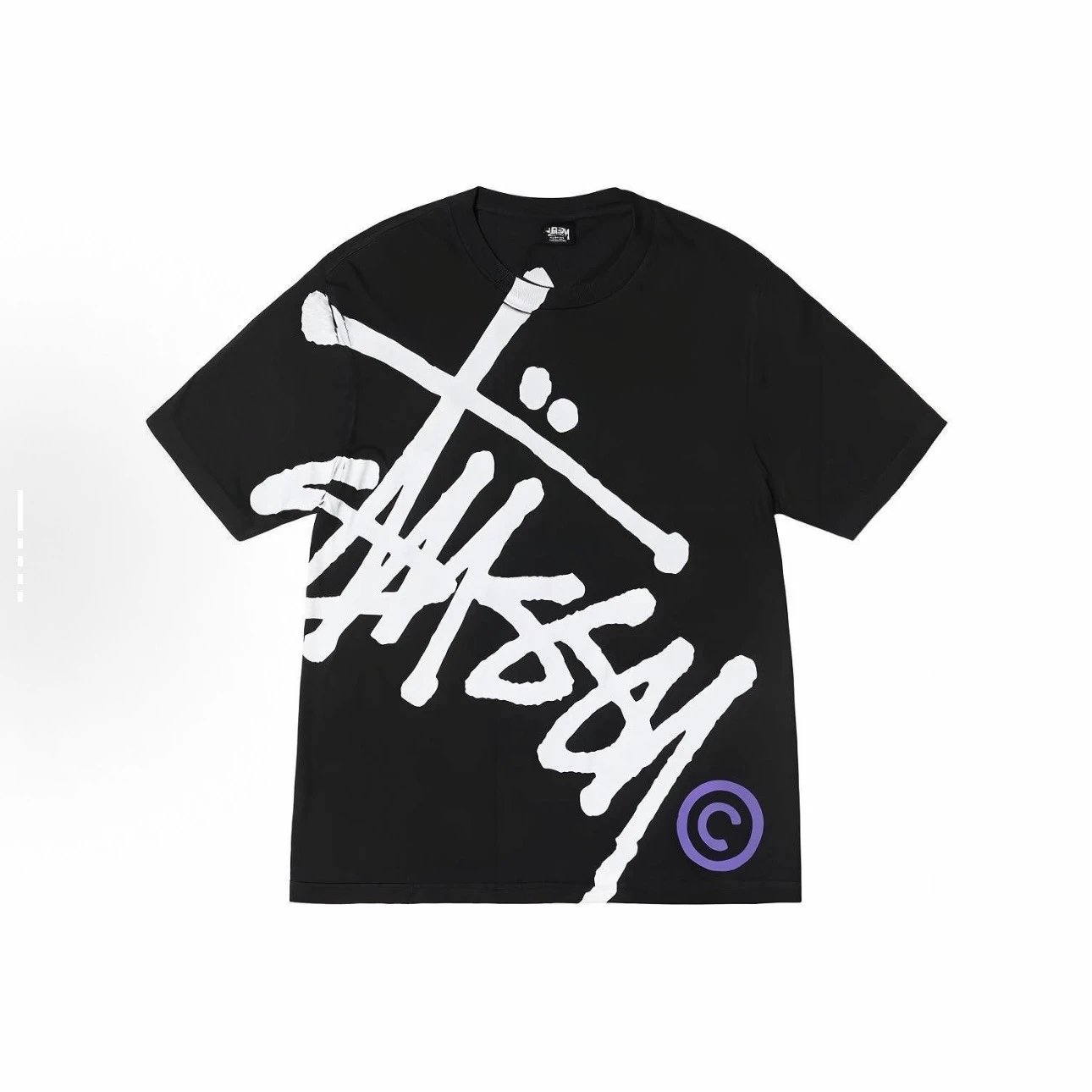 Stüssy Graffiti Logo T-Shirt Collection Black White Navy Multicolor T-Shirt - 6