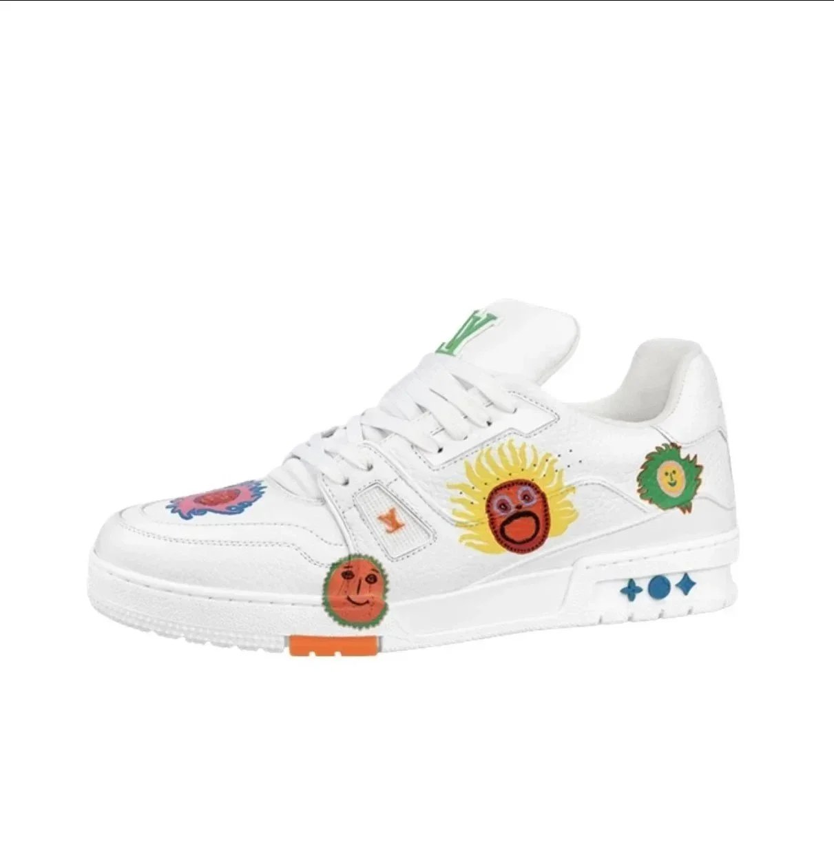 Louis Vuitton Archlight x Takashi Murakami White Multicolor Sneakers
