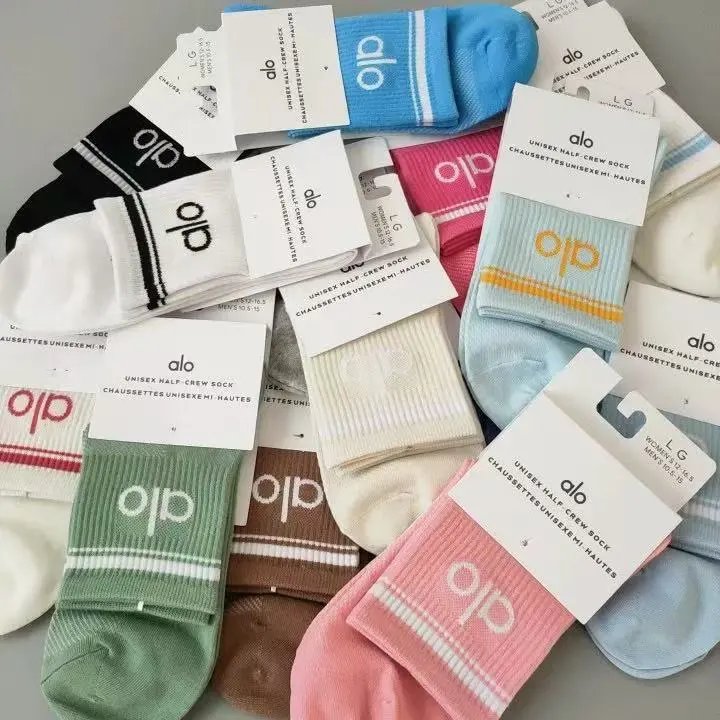Alo Unisex Half Crew Socks