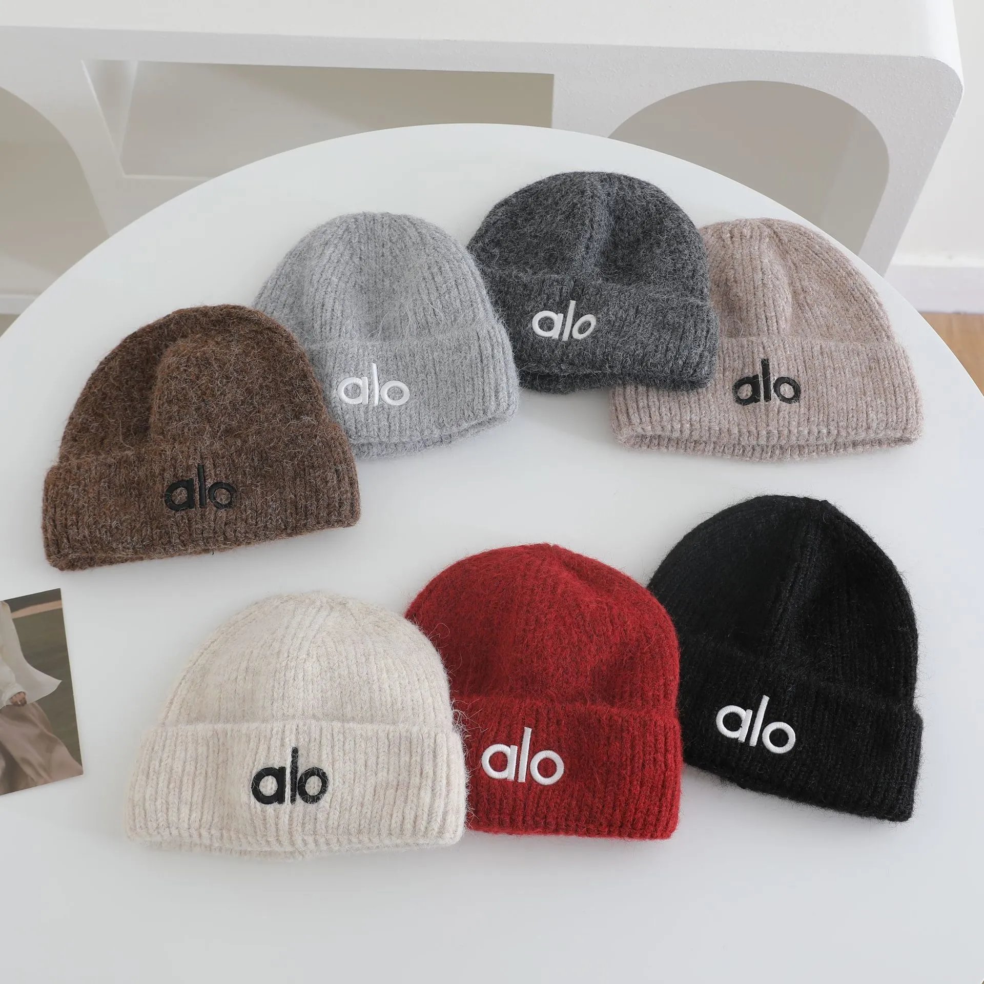 Alo Knit Beanie Hat