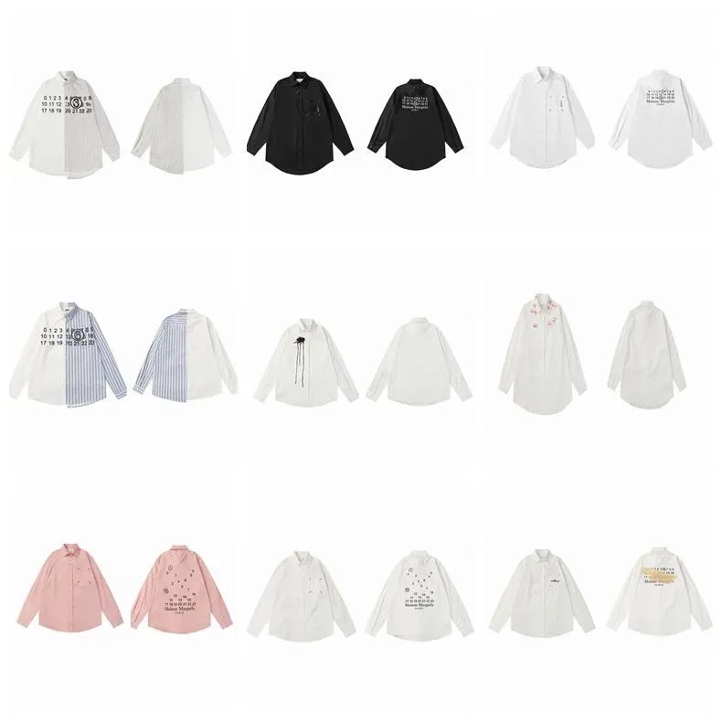 MM6 Maison Margiela White Long Sleeve Shirt