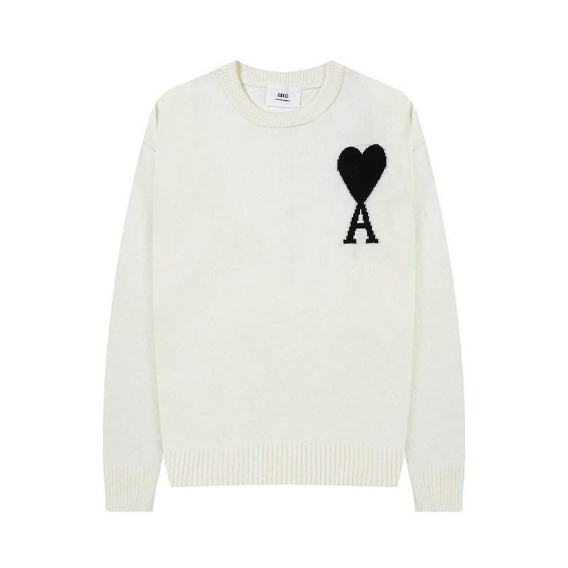 White with a black heart SKU image