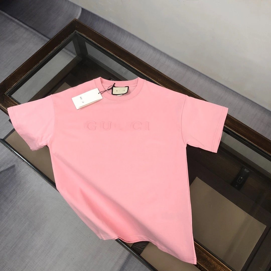 Gucci Pink Short Sleeve T-Shirt