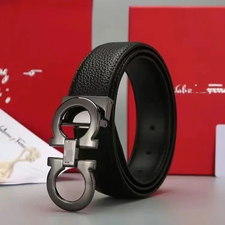 Ferragamo Horseshoe Buckle Belt