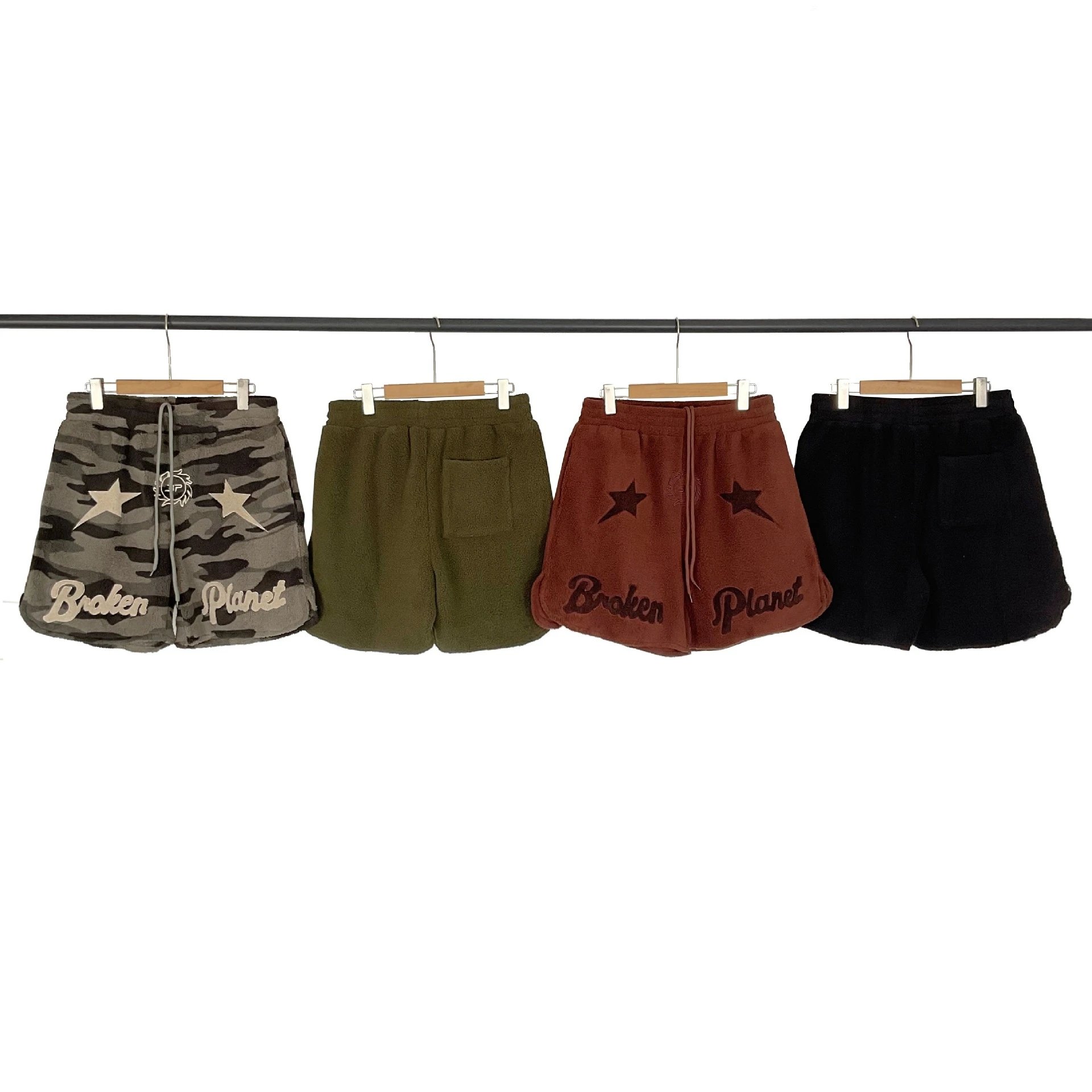 Summer new arrival: niche-print, loose-fit, casual sports capri pants