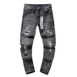 thumbnail for Jeans jeans washed distressed vintage ripped ink splash handsome American