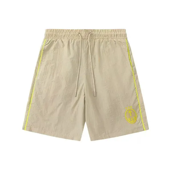 Juventus x Off-White Swim Shorts Beige with Yellow Trim - 1
