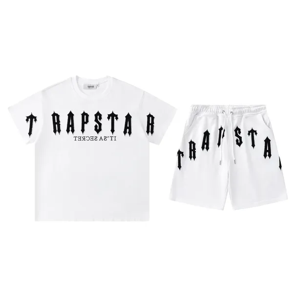 Traphouse Trapsta Black Embroidered Shorts - 10