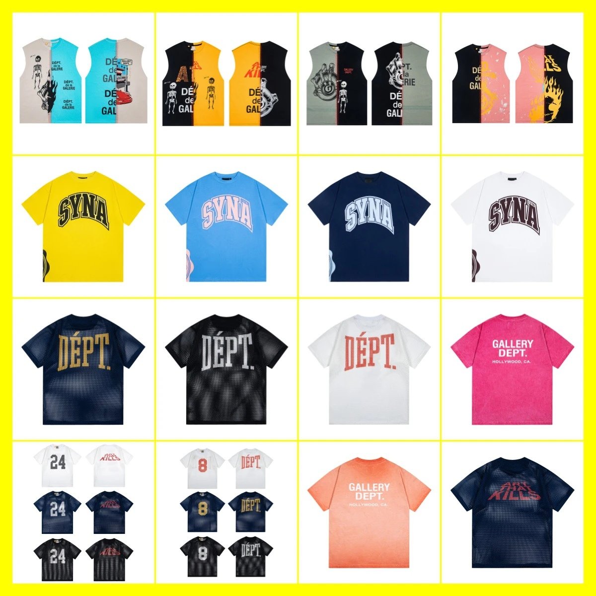 SYNA x Gallery Dept. T-Shirts - 002884