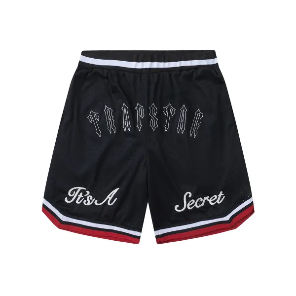 Traphouse Trapsta Black Embroidered Shorts - 19