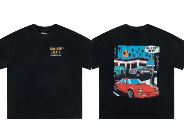 Gallery Dept. Palm Springs Graphic T-Shirt Black - 1