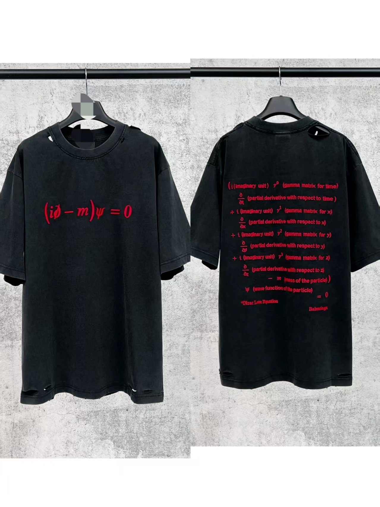 Balenciaga x NBA Basketball Jersey Black / Red / White Jersey - 16