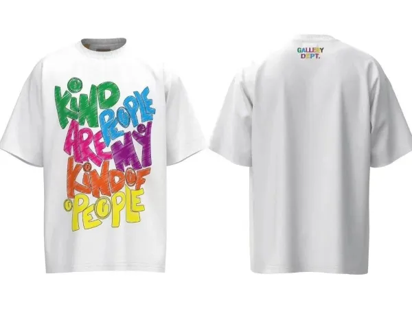 Gallery Dept Kind People Multicolor Graphic T-Shirt - 1