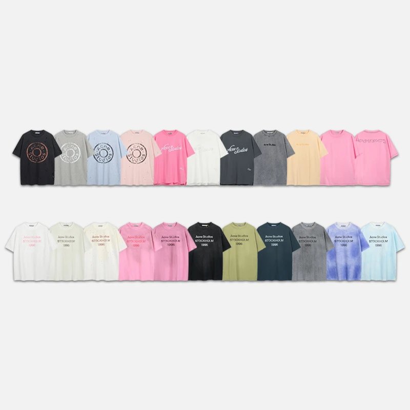 Acne Studios T-Shirt Multi Col