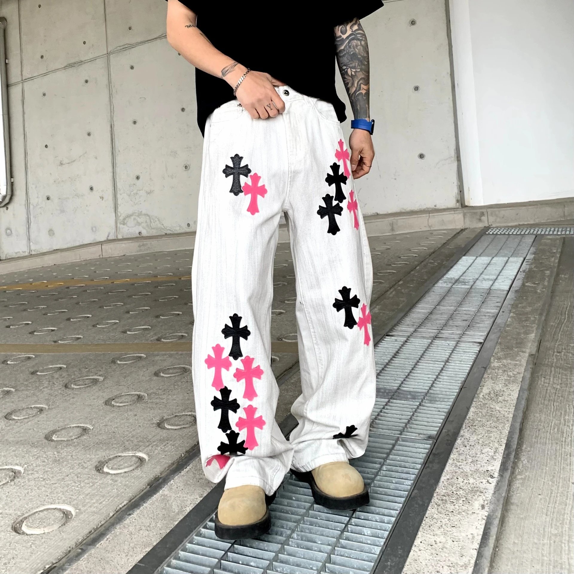 Chrome Hearts Loose Straight Jeans photo 3