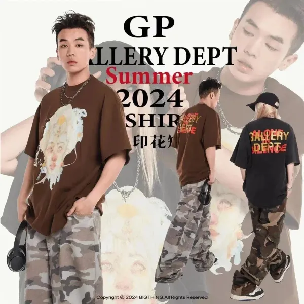 Gallery Dept Gallery Dept. Hollywood, CA T-Shirt Black - 4
