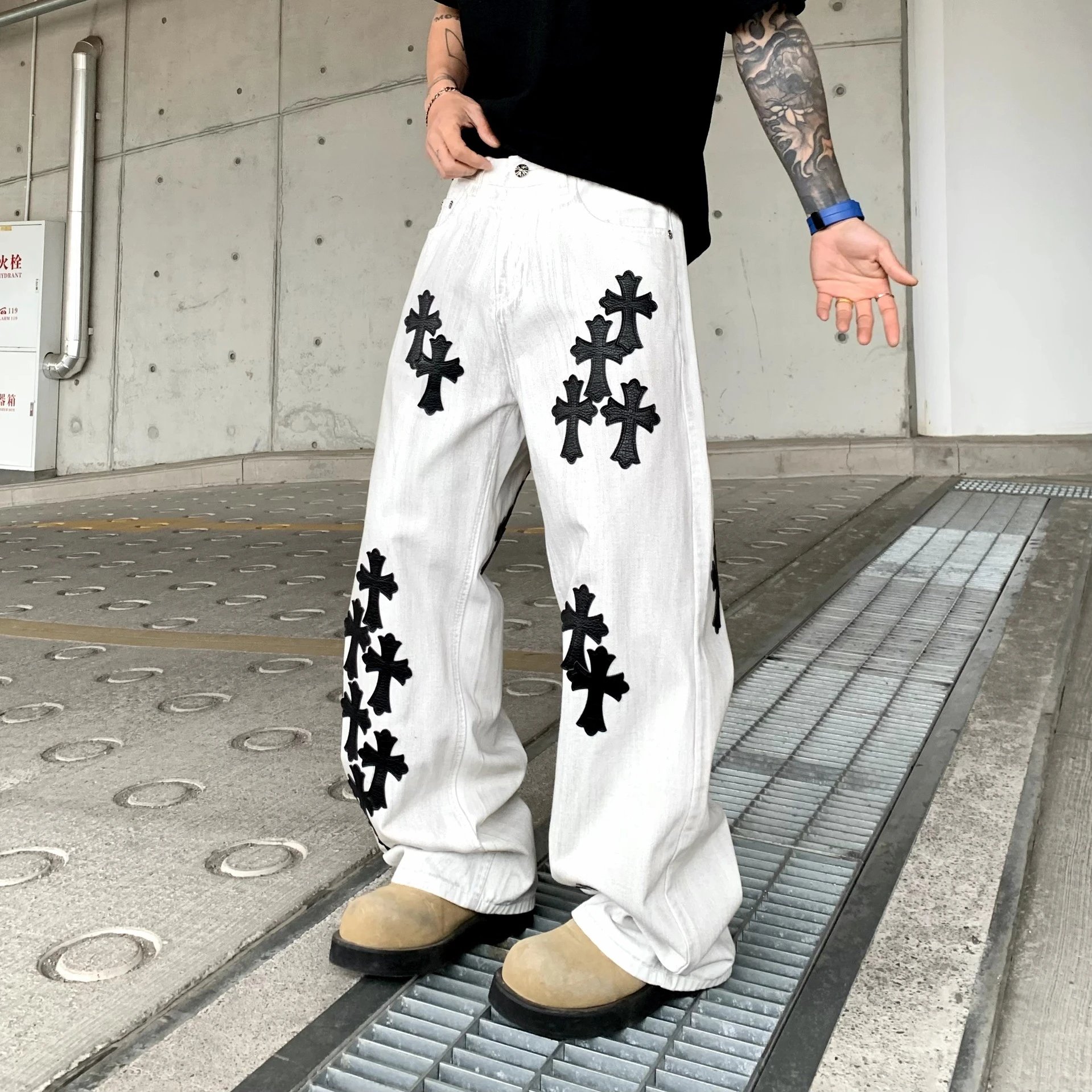 Chrome Hearts Loose Straight Jeans photo 4