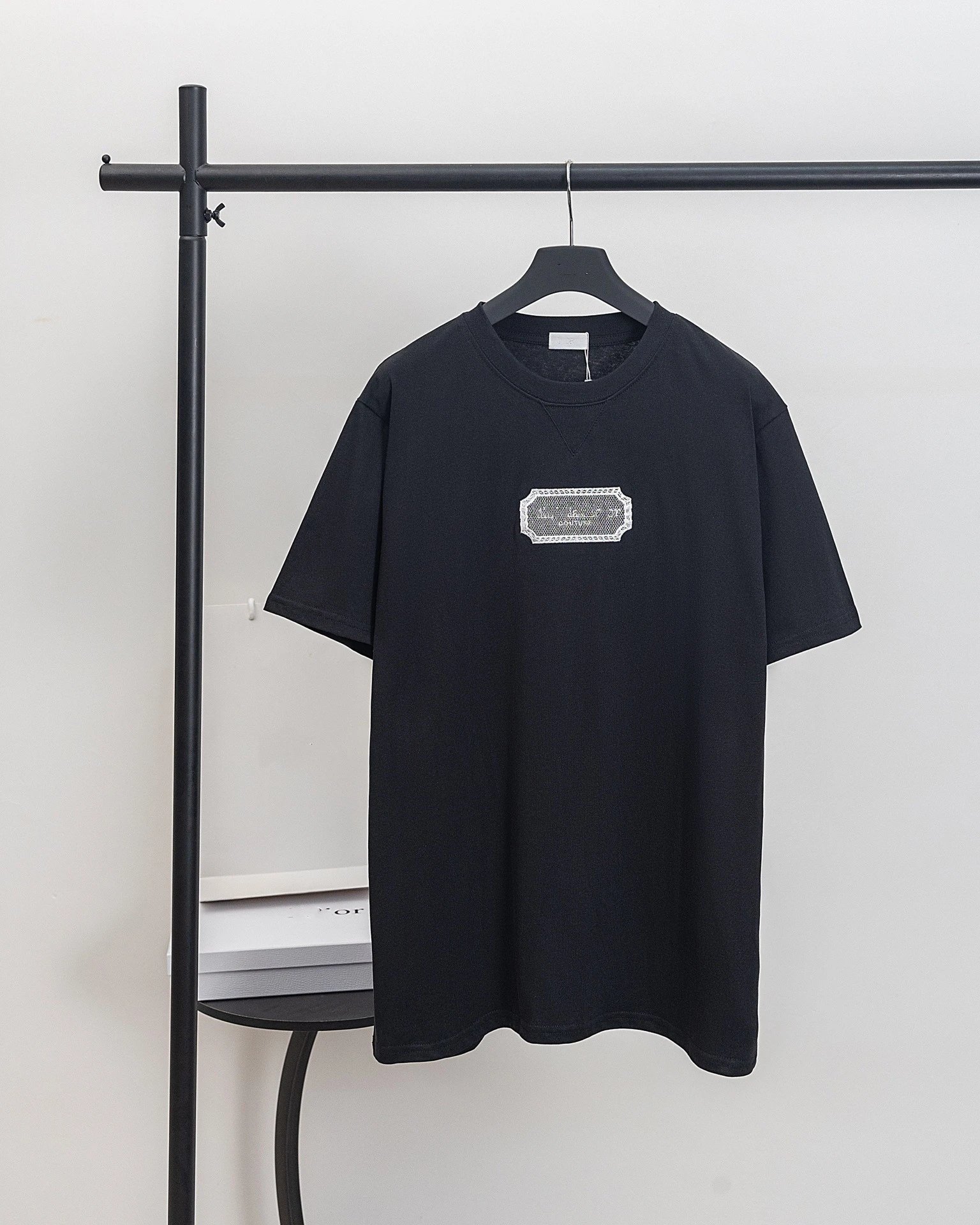 Logo Embroidered Casual Short Sleeve T-Shirt photo 7