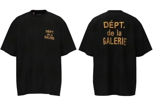 Gallery Dept. Dépt. de la Galerie Black T-Shirt - 1