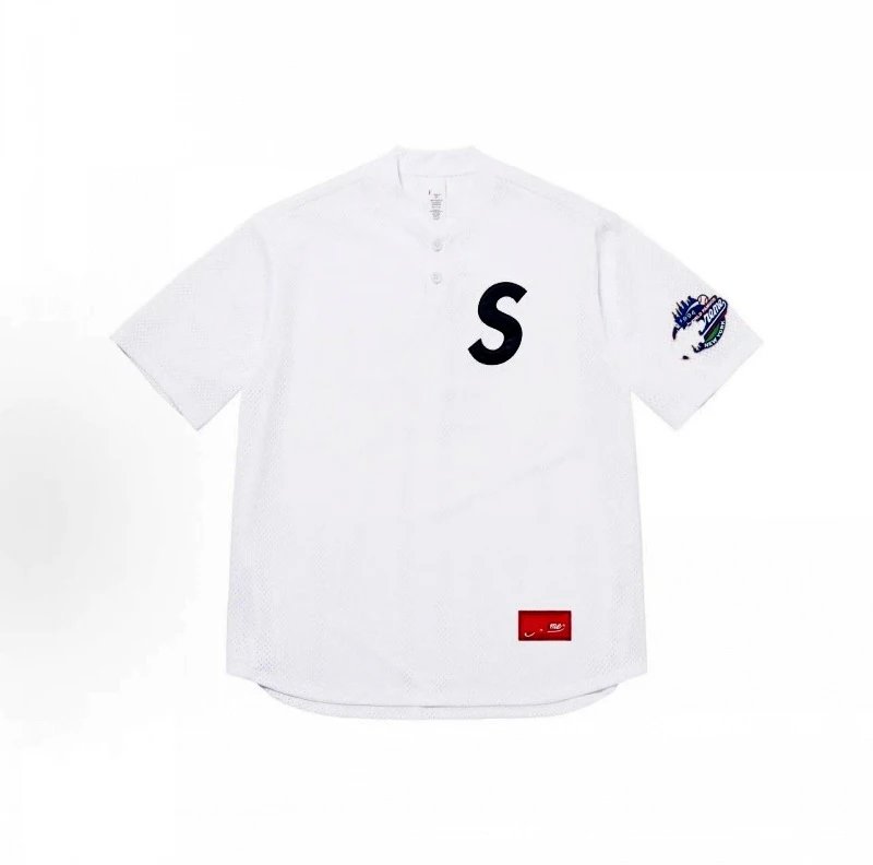 Supreme Baseball Jersey White 