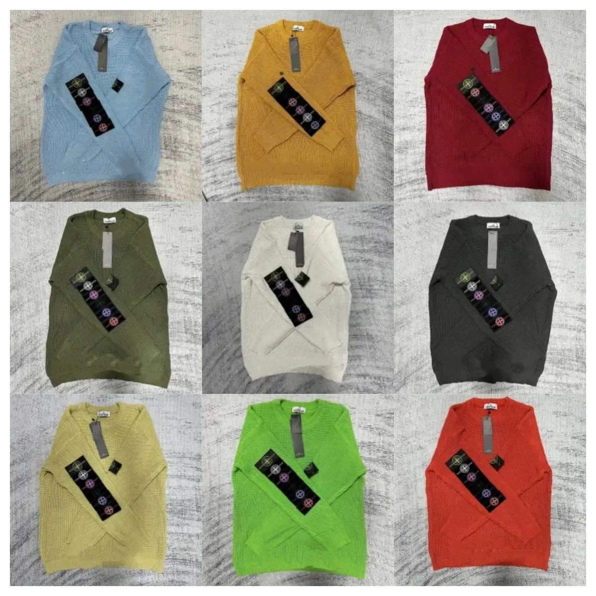 Stone Island Ribbed Knit Sweater [14 styles]