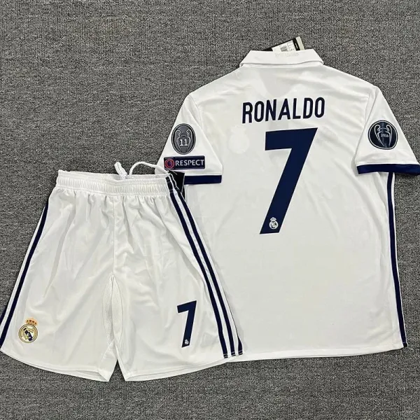 England 1998 World Cup Home Kit Beckham #7 Jersey and Shorts - 15
