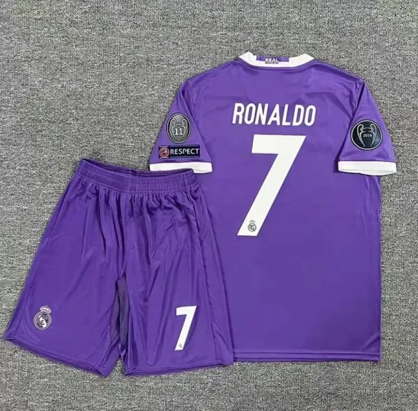 England 1998 World Cup Home Kit Beckham #7 Jersey and Shorts - 17