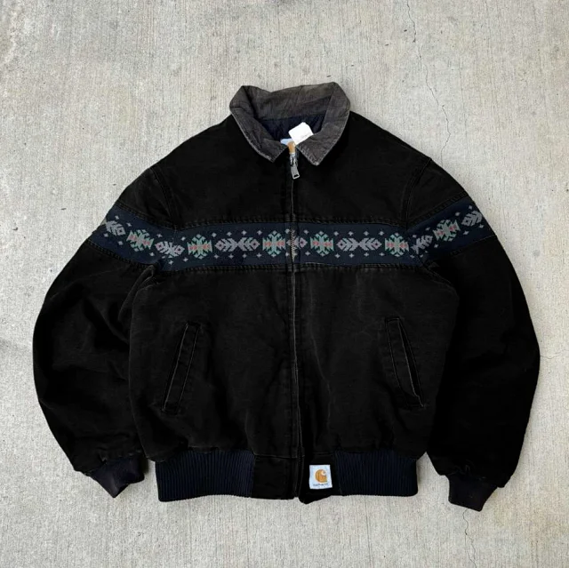 Carhartt Jackets Hooded zip-up jacket with kangaroo pocket product detail image 15