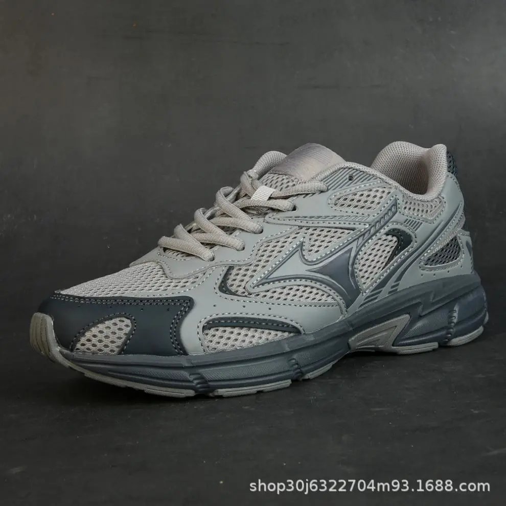 Mizuno Wave Rider 10 Beige Mesh Running Shoes - 22