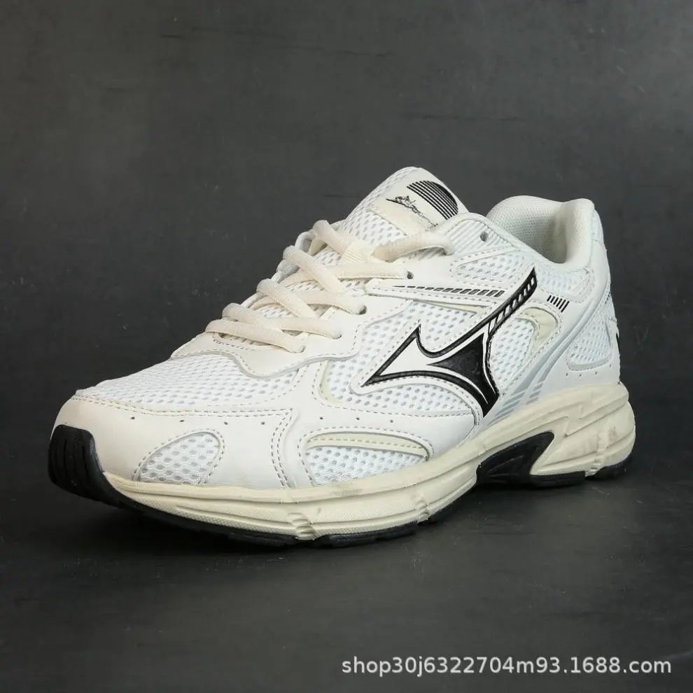 Mizuno Wave Rider 10 Beige Mesh Running Shoes - 30