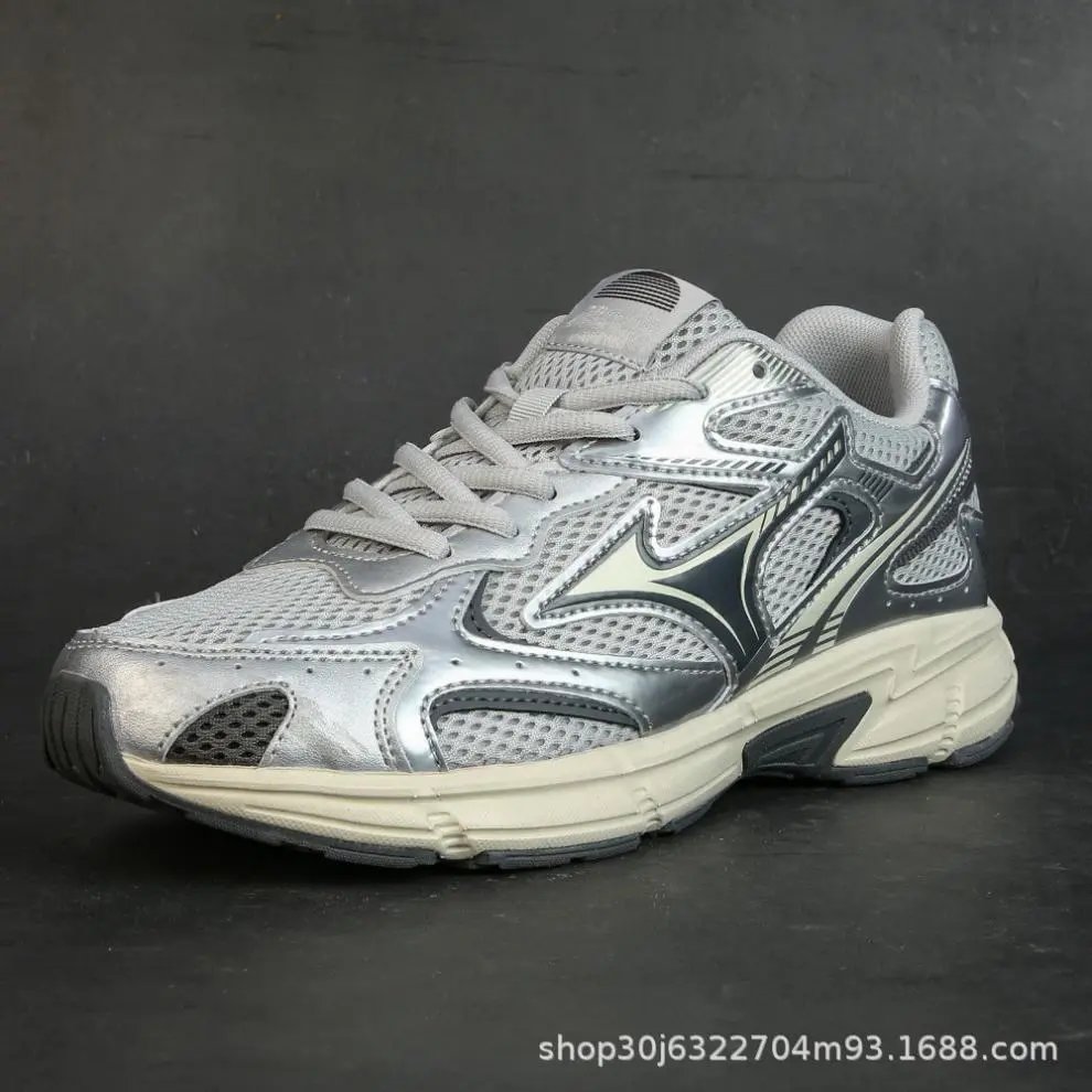 Mizuno Wave Rider 10 Beige Mesh Running Shoes - 18
