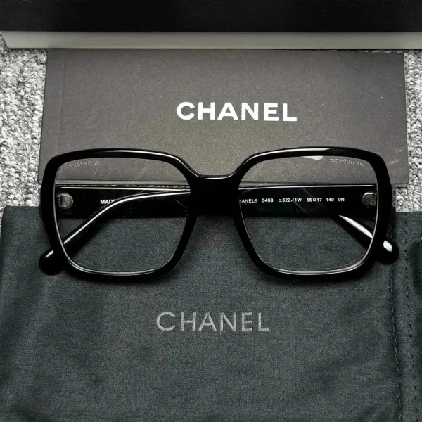 Chanel 5408 Optical Glasses Black - 1