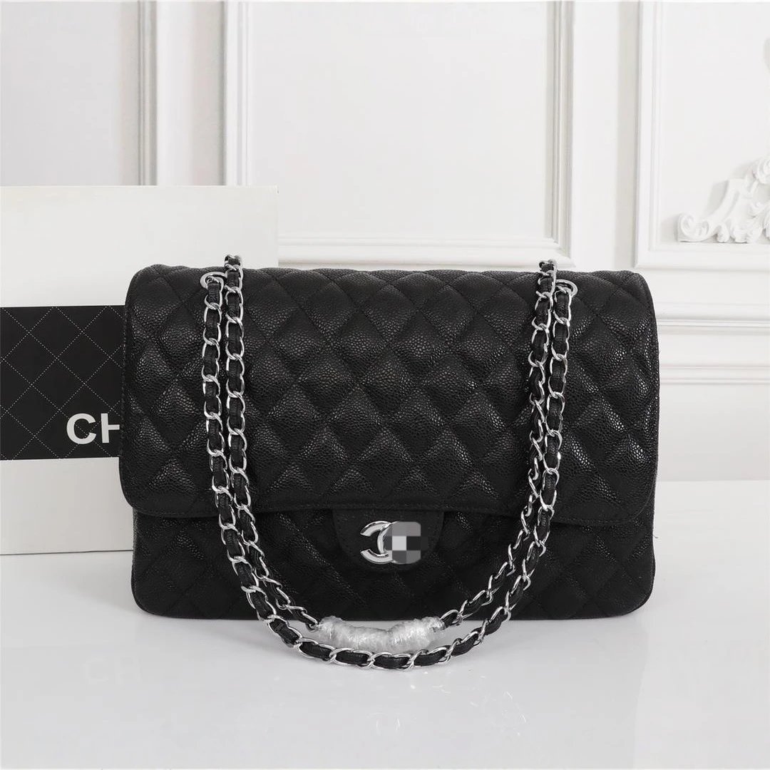 Chic gesteppte Leder-Schultertasche für Damen, 2025 neue Ketten-Umhängetasche, modische, vielseitige Trendtasche mit großem Fassungsvermögen