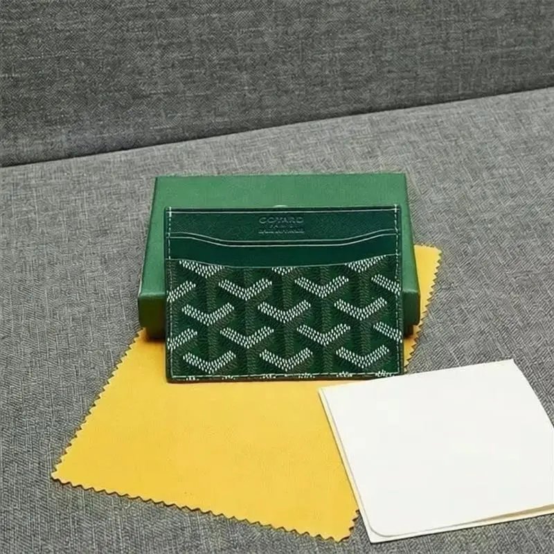 Goyard Dogtooth Kartenetui Unisex Goyard Dogtooth Kleines Ausweisetui Export E-Commerce Münzbörse Kartenetui