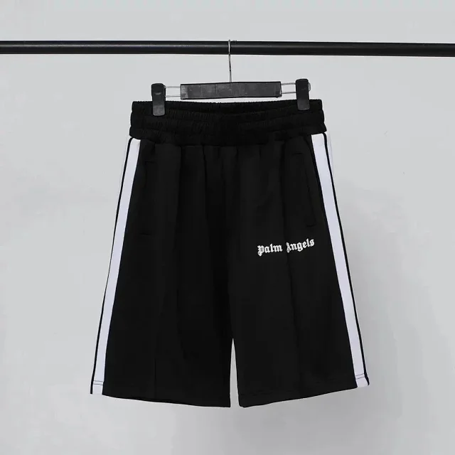 Palm Angels Shorts Elastic-Waist Side-Stripe product detail image 5