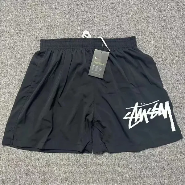 Stüssy Graffiti Logo Performance Shorts Gray - 10