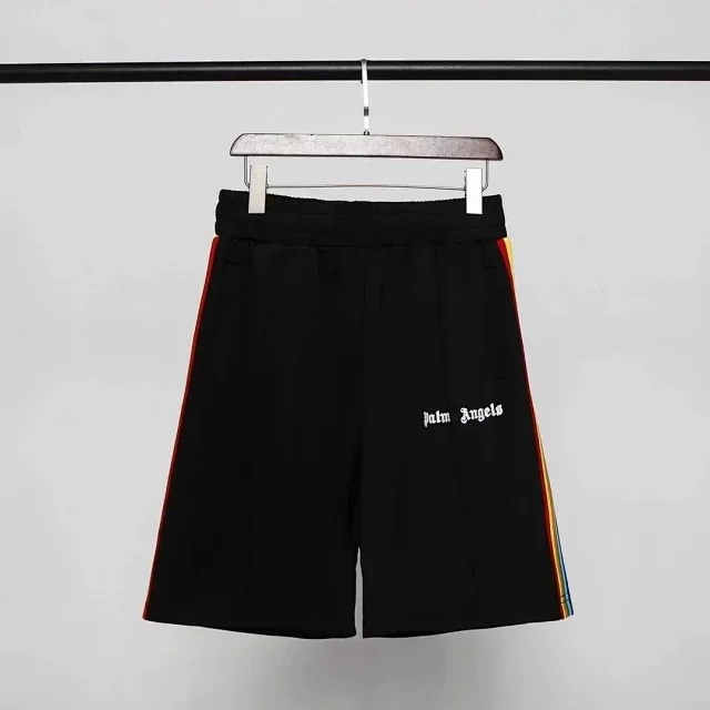 Palm Angels Shorts Elastic-Waist Side-Stripe product detail image 9