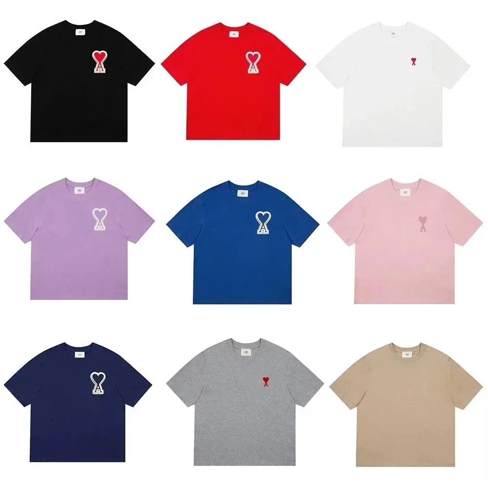 AMI Paris Heart Logo T-Shirt [