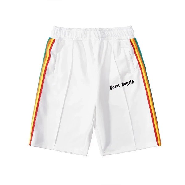 Palm Angels Classic Side-Stripe Athletic Shorts