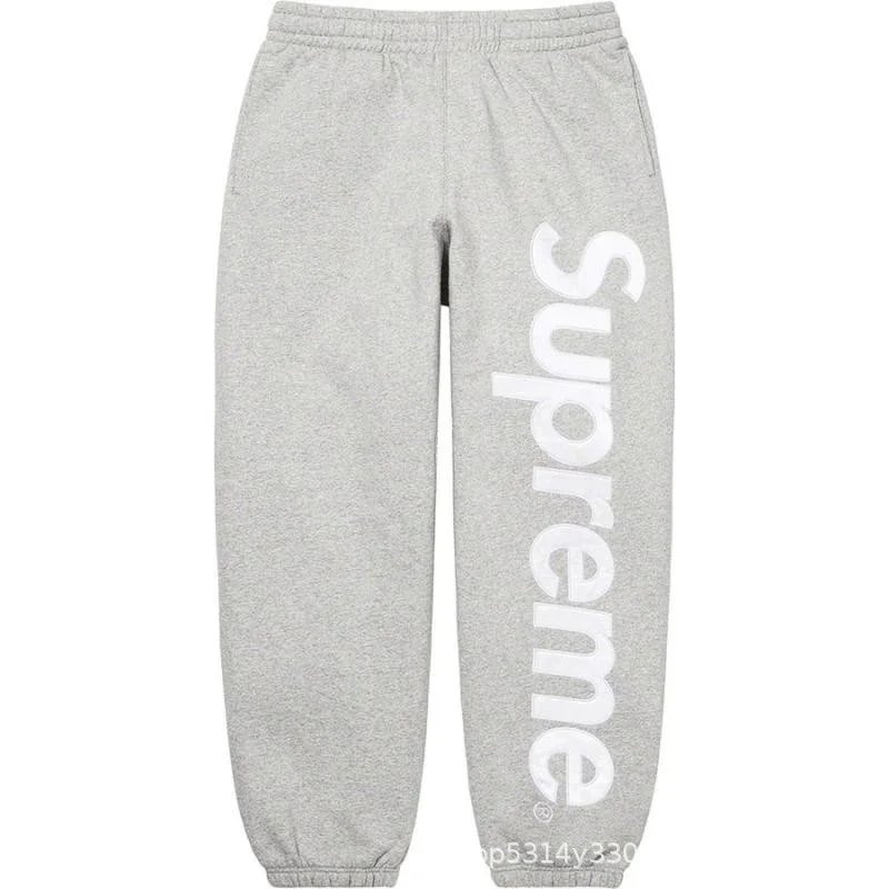 A309 Large Logo Pants Gray