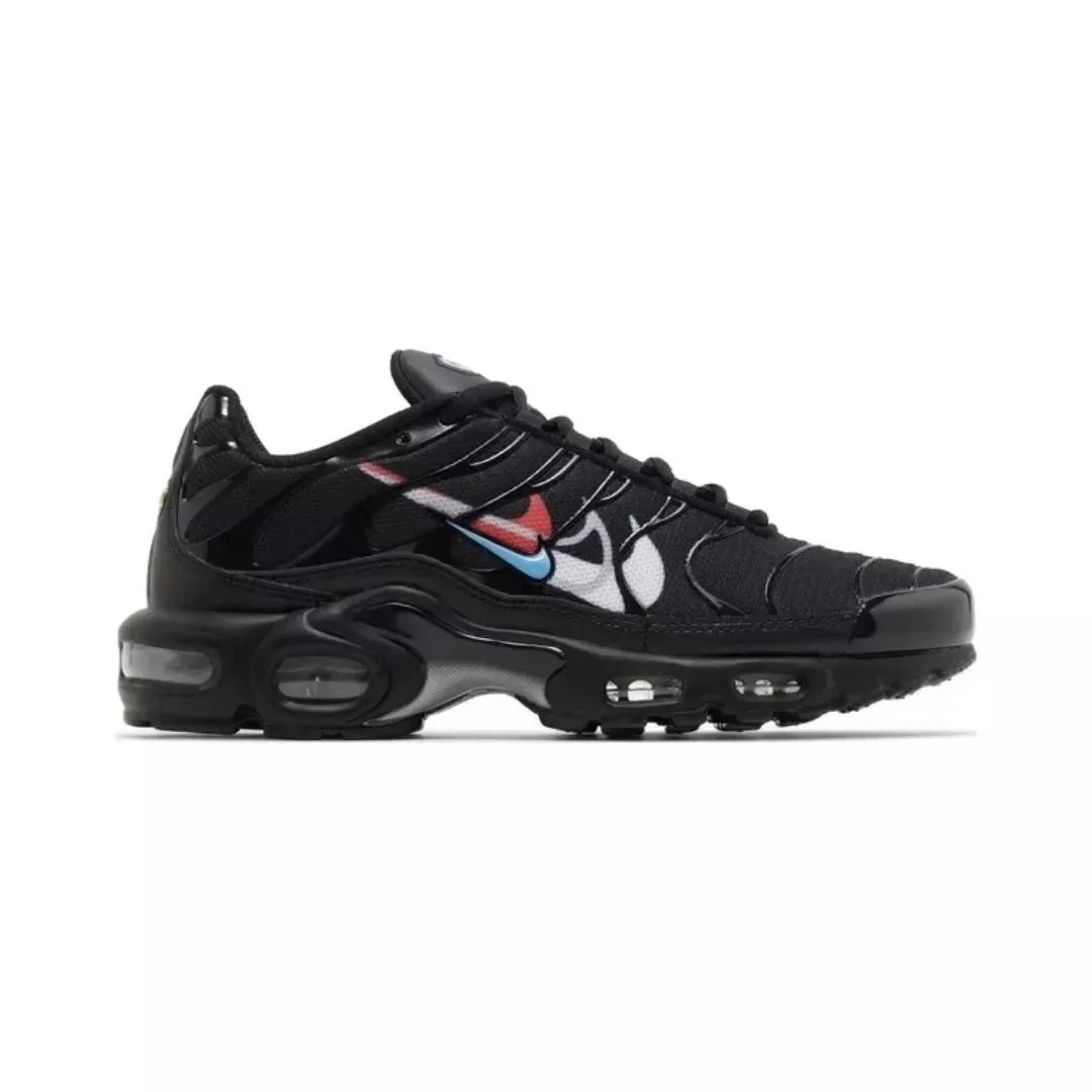 Multi Swoosh - Black Bright Crimson