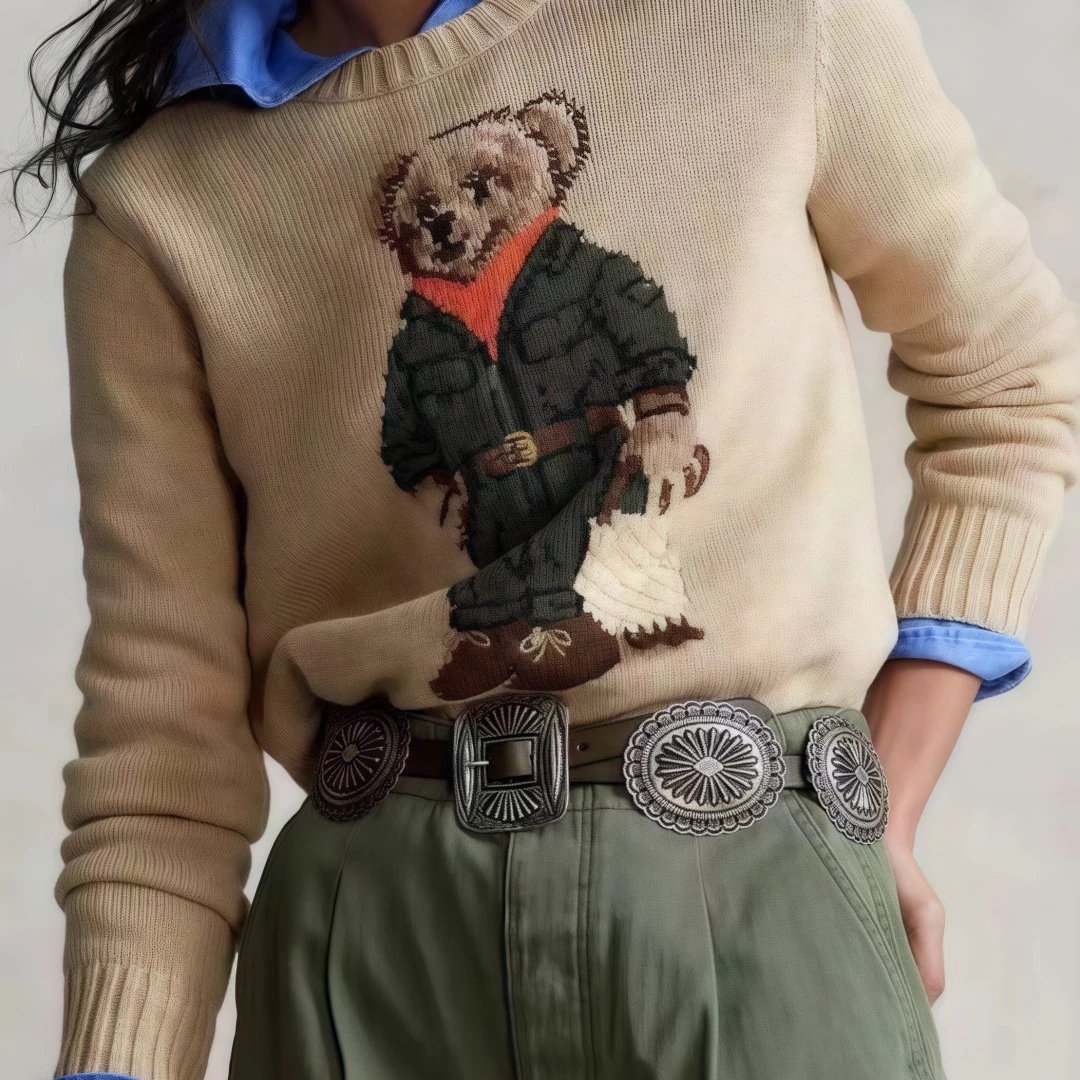 Bear model, khaki color