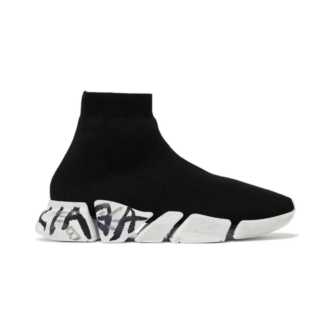 Worn Out Graffiti-Black 2.0