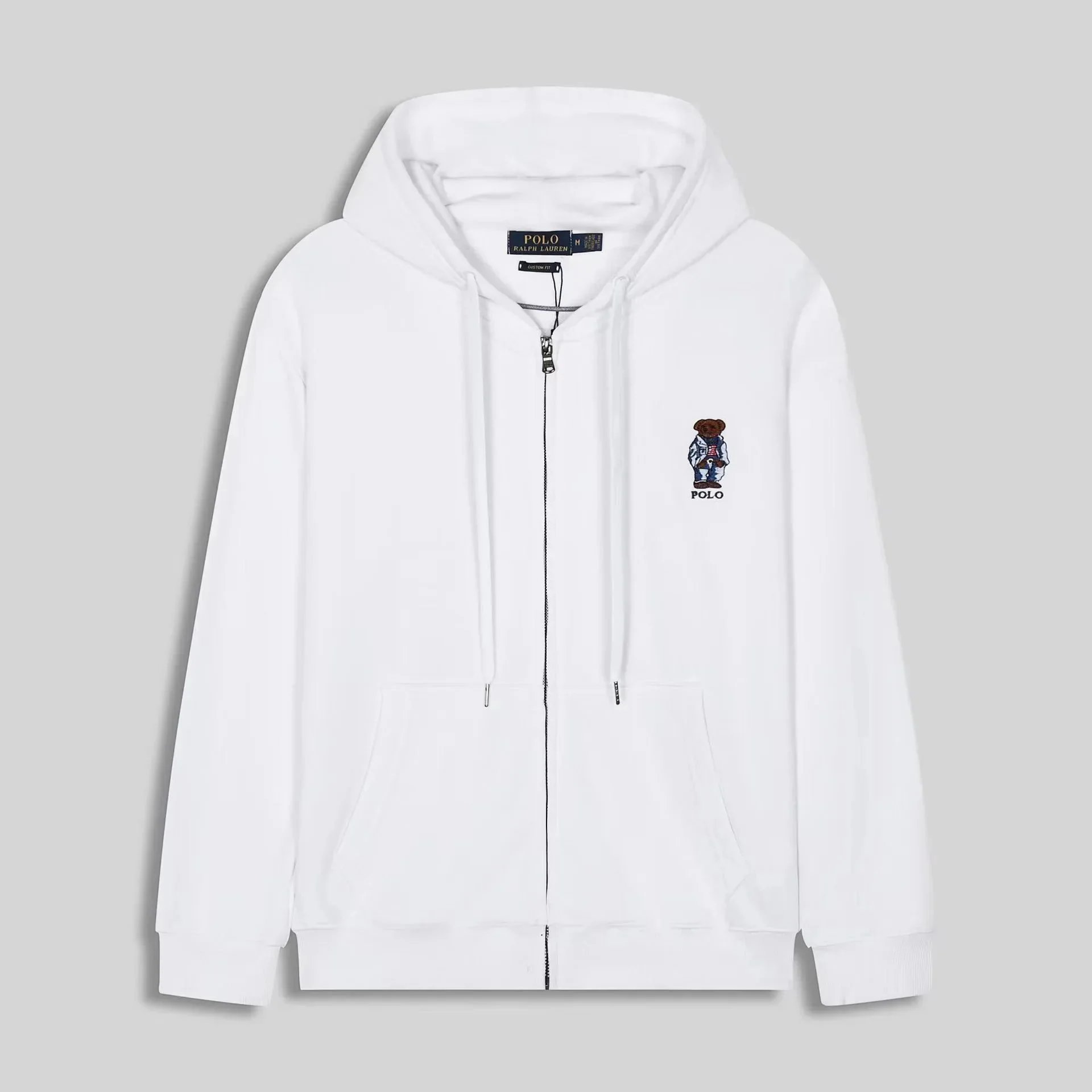 Sweatshirt Bear White